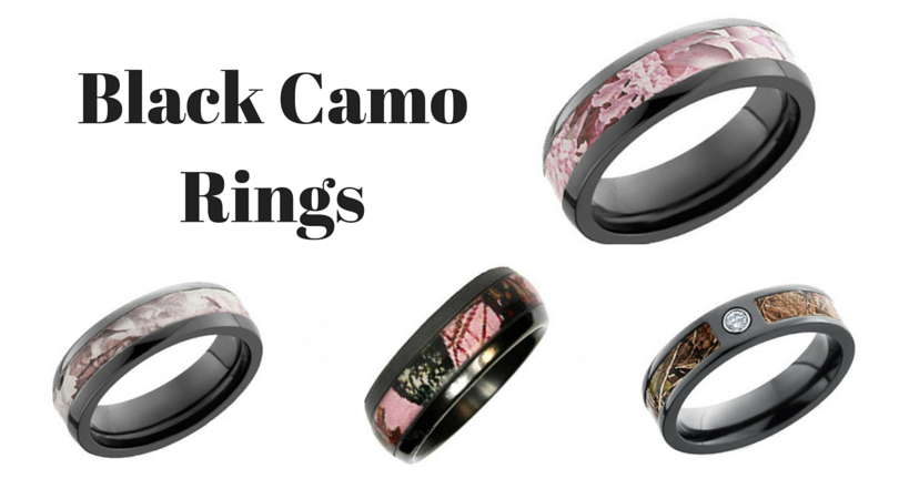 Black Camo Rings
