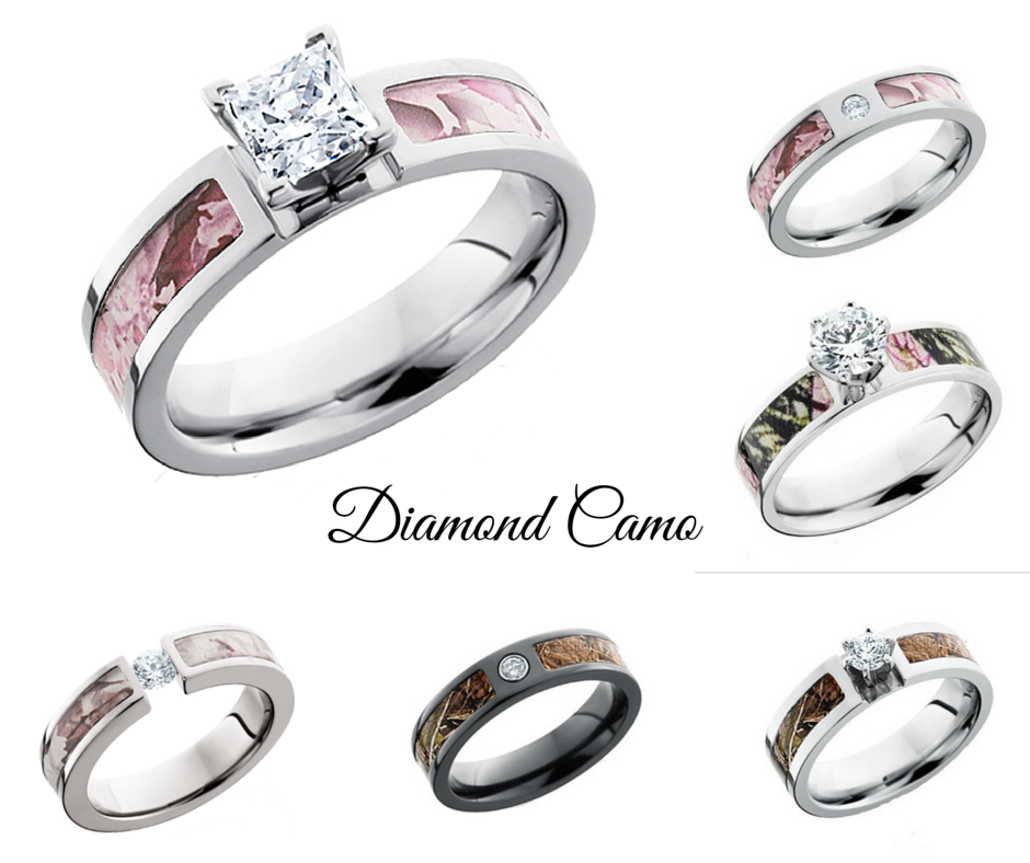 Diamond Camo Rings