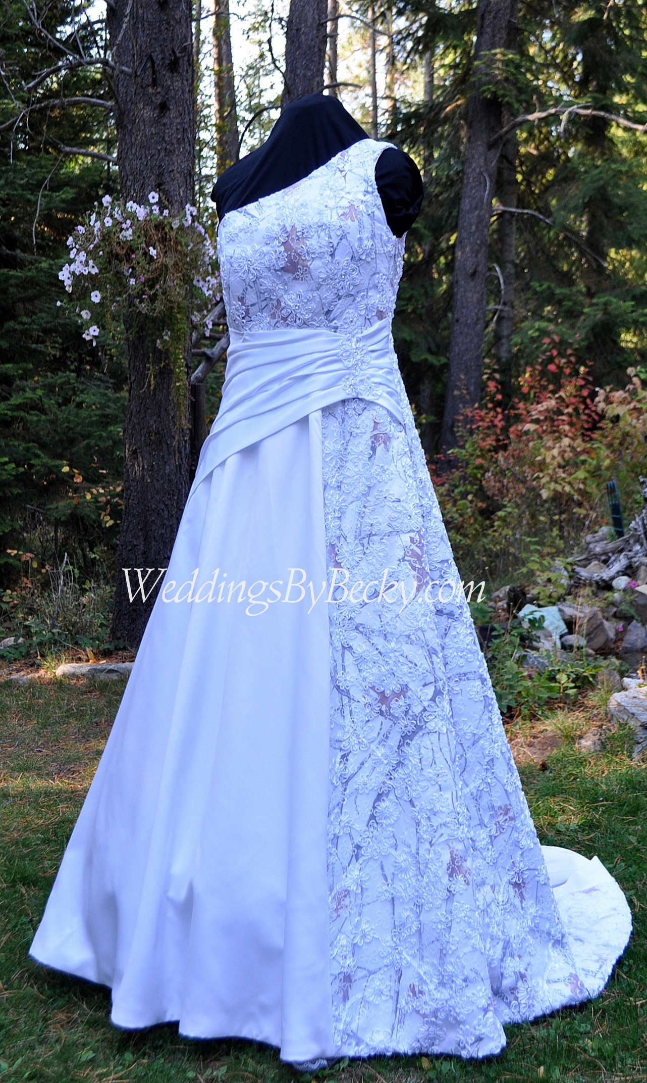 Camo and teal wedding dresses best sale