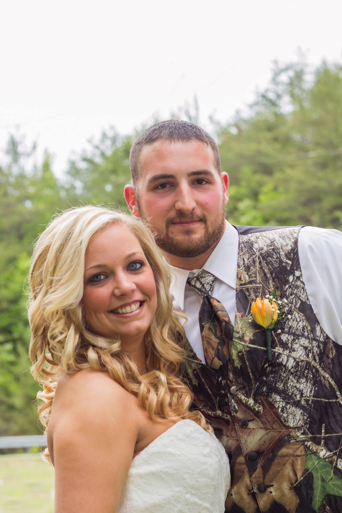 Country camo shop wedding dresses