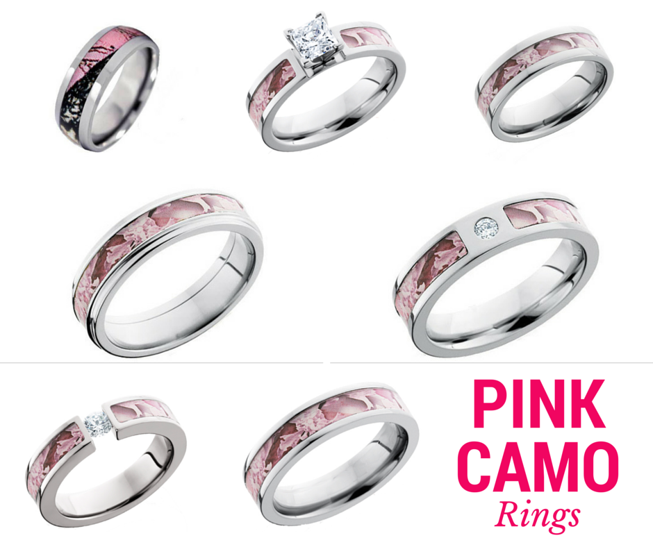 Pink Camo RIngs
