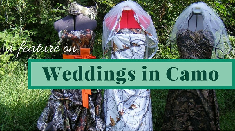 CAMO Formal CAMO Snowfall CAMO Wedding Dress and Optional Corset Back -   Canada